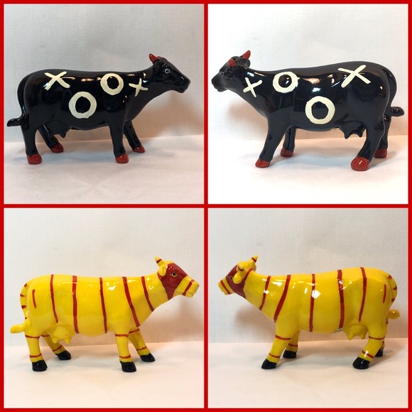 Xxx - 7 Silly Cows - Plastic - Picture 4 of 7